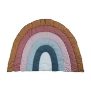 Fabelab Rainbow 110cm Organic Cotton Activity Blanket Baby 0m+ Floor Gym Mat