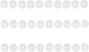 30pcs Skin Tag Removal Rubber Bands Wart Removal Rubber Bands for Removing Medium to Large (4mm to 8mm) Sized Mole Wart Removal Face Skin Care Tools