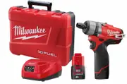 Milwaukee M12CD-302C - 12V Brushless 1/4" Hex 2-Speed Screwdriver Kit (2 x 3.0Ah)