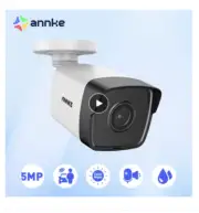 ANNKE 5MP PoE IP Security Bullet Camera 2.8MM Lens Super HD Camera human & Vehic