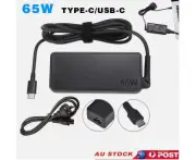 USB-C Type-C AC Adapter Laptop Charger For Lenovo ThinkPad Yoga Dell HP ASUS 65W