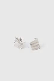 Bowie Earrings in Silver - CAMILLA AND MARC® C&M
