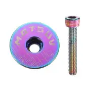 1 1/4" OD Bike Headset Stem Top Cap for Road Bicycle MTB, Colorful
