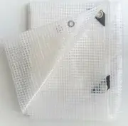 20' x 32' Clear Heavy Duty 14 mil Poly Tarp Greenhouse Nursery Garden