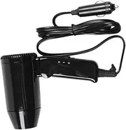 Car Hair Blow Dryer Heat Dc12V 216W Portable Foldable Blower Hot Wind For Travel Easy Storage Handle De-Frosting Vehicle Window