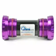 OMNI Racer WORLDS LIGHTEST Ti Ceramic Bottom Bracket Fits SRAM GXP- 74g: PURPLE