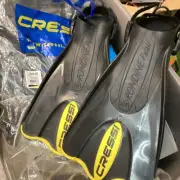 Cressi Rondine Palau L/XL Swim Fins Black Yellow