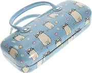 [DEARMAMY] Box Children's Creative Portable Coloured Glasses Case Compression-resistant Glasses Case Glasses Protector Case Pu Glasses Storage Case Sunglass Case Glasses Container