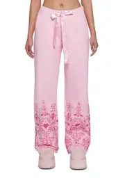 [Sugar Thrillz] Breaking Your Heart Wide Leg Sweatpants