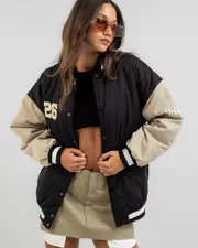 [Ava And Ever] Ava And Ever Women's Chicago Puffer Jacket in Black Size 6 6 Black