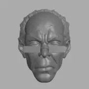 Boondocks Grandad Robert Freeman custom head for 6" 7" 12" action figures