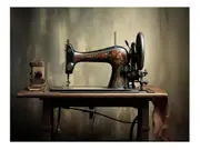 Cloth Machine Canvas Print