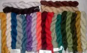 Appleton Wool Yarn Needlepoint Tapestry Yarn Lot of 21, Forty Five Yard Hanks