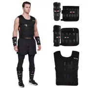 Adjustable Weighted Vest Set with Arm Weights and Leg Weights, Weight Trainin...