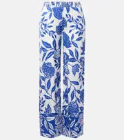 [Poupette St Barth] Poupette St Barth Cecile wide-leg pants AU 14 white