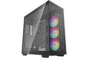 DEEPCOOL CH780 Panoramic Tempered Glass ATX Case, 1 x Pre-Installed Fans, GPU up to 480mm, USB3.04, Audio1, Type-C1