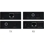 Blustream 100M Coaxial Optical DAC Digital Audio Extender Transmitter Receiver