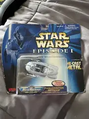 MISLABELED STAR WARS EPISODE 1 MICRO MACHINES DIE CAST GALOOB GIAN SPEEDER RARE