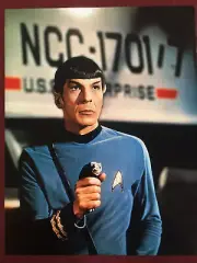 STAR TREK MR SPOCK LEONARD NIMOY POSTER 11 X 15" NM SHIPPED FLAT
