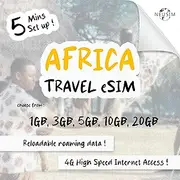 NeuSIM Africa eSIM 1-20GB Data - 14 Destinations | Same Day DELIVERY! (5GB for 30 Days)