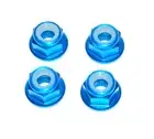 Rc Blue Aluminium Wheel Nut For 1/10 Losi Baja Ten Tenacity 22s Crawler