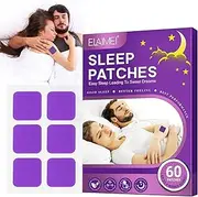 Good Sleep Aid Patch for Adults Extra Strength - Natural Wellness Melatonin Sleeping Aid Patches, Chemical & Drug Free Sleep Support, Comfort for Men & Women | Pack of 60 Sleep Aid Purple