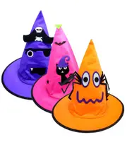 Cute and Bright Child Witch Costume Hat