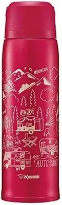 Zojirushi Mahobin Water Bottle Stainless Steel Bottle 1.03L with Cup Japan