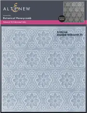 Altenew Botanical Honeycomb 3D Embossing Folder
