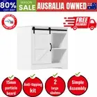 Buffet Sideboard Cabinet Pantry Storage Cupboard Sliding Door White