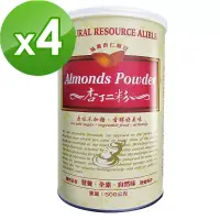 在飛比找博客來優惠-台灣綠源寶 杏仁粉(500g/罐)x4罐組