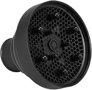 Nikou Hair Dryer Diffuser, Salon Foldable Hair Dryer Hair Blower Diffuser Cover Styling Hairdressing Tool (Black)