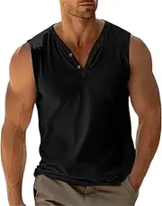 [Generic] Polo Shirts for Men with Orange for Hawaiian Travel Holiday Sleeveless with Pocket Double Collar Long Tee Regular Fit Funny Collared Multipack Short Tops