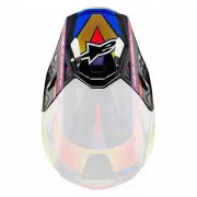 Supertech M10 Visor - Era - Gloss Gold/Yellow/Rio Red 8981123-5938-OS