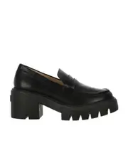 Logo Loafers 35,39.5,39,40 Black