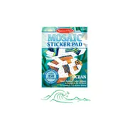 Melissa & Doug Mosaic Sticker Pad Ocean Kids/Childrens Interactive Toy 7+
