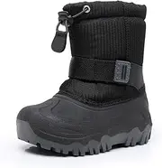 Ahannie Kids Boys Girls Winter Snow Boots Waterproof Anti-Slip Warm Outdoor Shoes (Toddler/Little Kid)