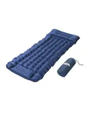 [Weisshorn] Self Inflating Mattress With Single Pillow Bag in Blue.