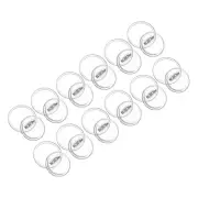 1.73" Acrylic Button Pin Badge, 12 Set Round Pin Blank Buttons Badges Kit