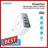 在飛比找蝦皮購物優惠-Anker 充電器頭 100W 3 端口 C 型 A PD 