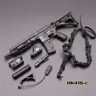 1Set 1:6 Scale Assault Rifle Weapon Gun Action Figure Toys 12" Soldier Warrior