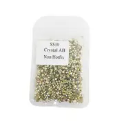 Rhinestones Diamond Crystal Glass AB Nail Art Flat Back Gems SS10 2.7mm 1440pcs