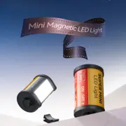 Fill Light Video Light Magnetic Mount Film Style Mini LED Light 0.5W Cold Shoe