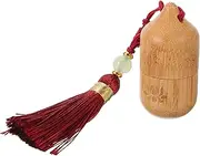 LIFKOME Refillable Roller Bottle for Essential Oils and Perfume Portable Vintage Inspired Design with Tassel for Travel Parties and