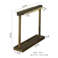 在飛比找蝦皮購物優惠-✔項鍊盒收納盒✔現貨 項鍊 展示架 胡桃木 掛架 輕奢吊墜 