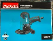 Makita GV5010 5" Disc Sander 120V Corded, New in Box