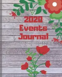 在飛比找博客來優惠-My 2020 events journal: all th