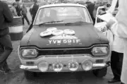 Bengt Soderstrom Gunnar Palm Ford Escort MkI 1968 Rally Car Old Photo 9