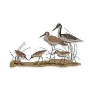 T.I. Design Hand Carved Stilt, Greater Yellow Leg, and Sandpipers