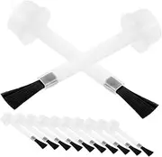 VALICLUD 20pcs Nail Polish Replacement Brush Bottles Brush for Nail Art Practical Easy Application for Gel Polish